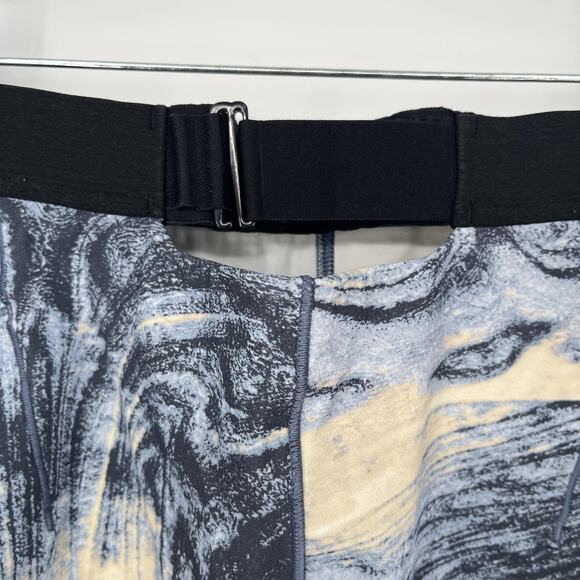 Lululemon Esker Shorts Lava Print Blue Denim Multi Lululemon Lab - Picture 9 of 10